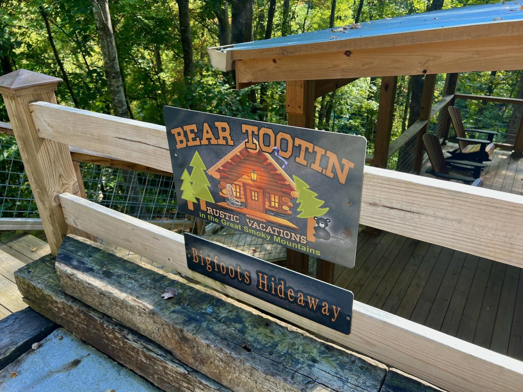 Bigfoots Hideaway Cabin Gatlinburg Extérieur photo