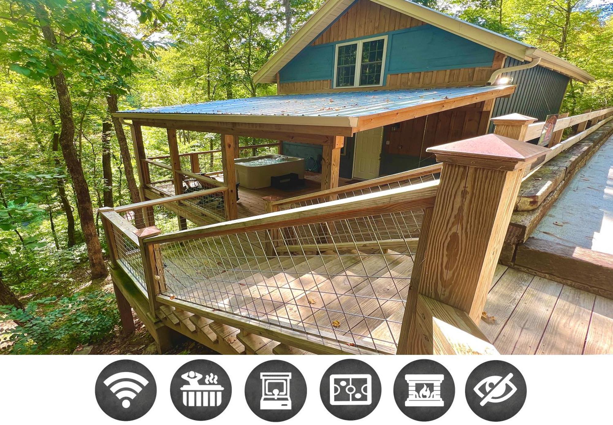 Bigfoots Hideaway Cabin Gatlinburg Extérieur photo